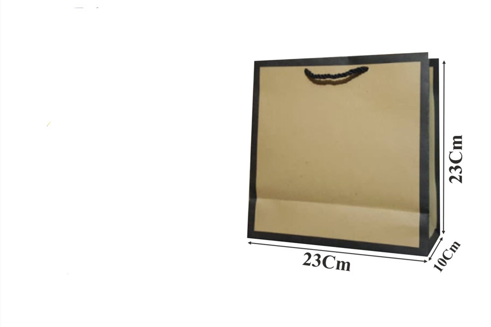 ساک دستی کرافت کادردار سایز 10×23×23