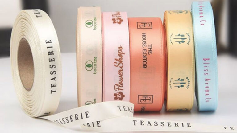 چاپ لوگو روی روبان