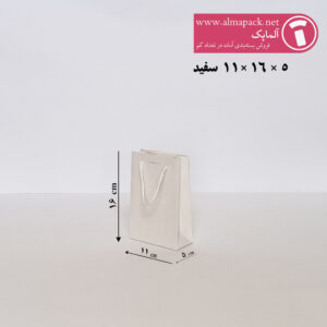 ساک دستی ایندربرد سایز 5×16×11 سفید