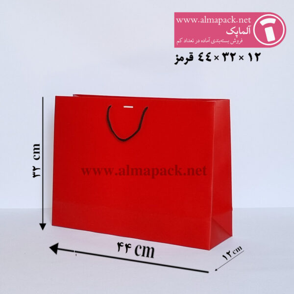 ساک دستی ایندربرد سایز 12×32×44 قرمز