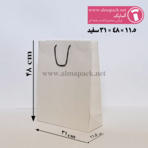 ساک-دستی-گلاسه-سفید31-48-11 ساک دستی گلاسه آماده سایز 11.5×48×31